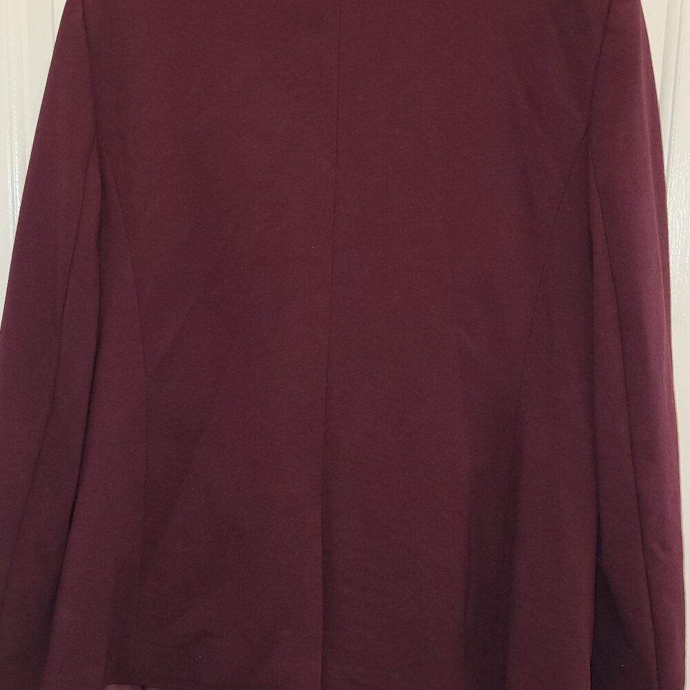 Burgundy suit jacket - Picture 2 of 5